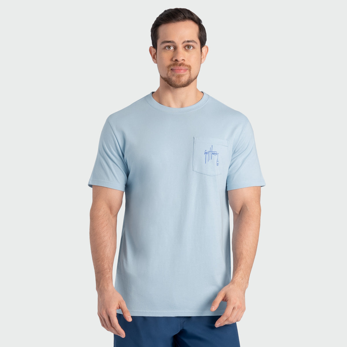 Guy Harvey OG Pocket Tee - Bill Collector — SKYWAY (official product shot)