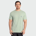 Guy Harvey OG Pocket Tee - Southern Fried — BLUE SURF (official product shot)