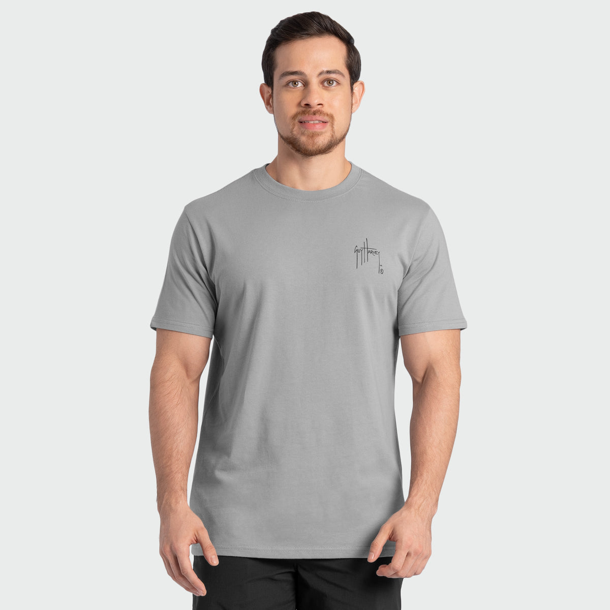 Guy Harvey OG Tee - Brown — ULTIMATE GREY (official product shot)