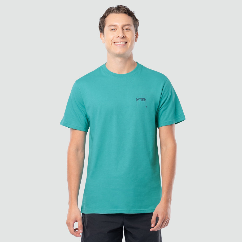 Guy Harvey OG Tee - Flats Slam — BALTIC (official product shot)
