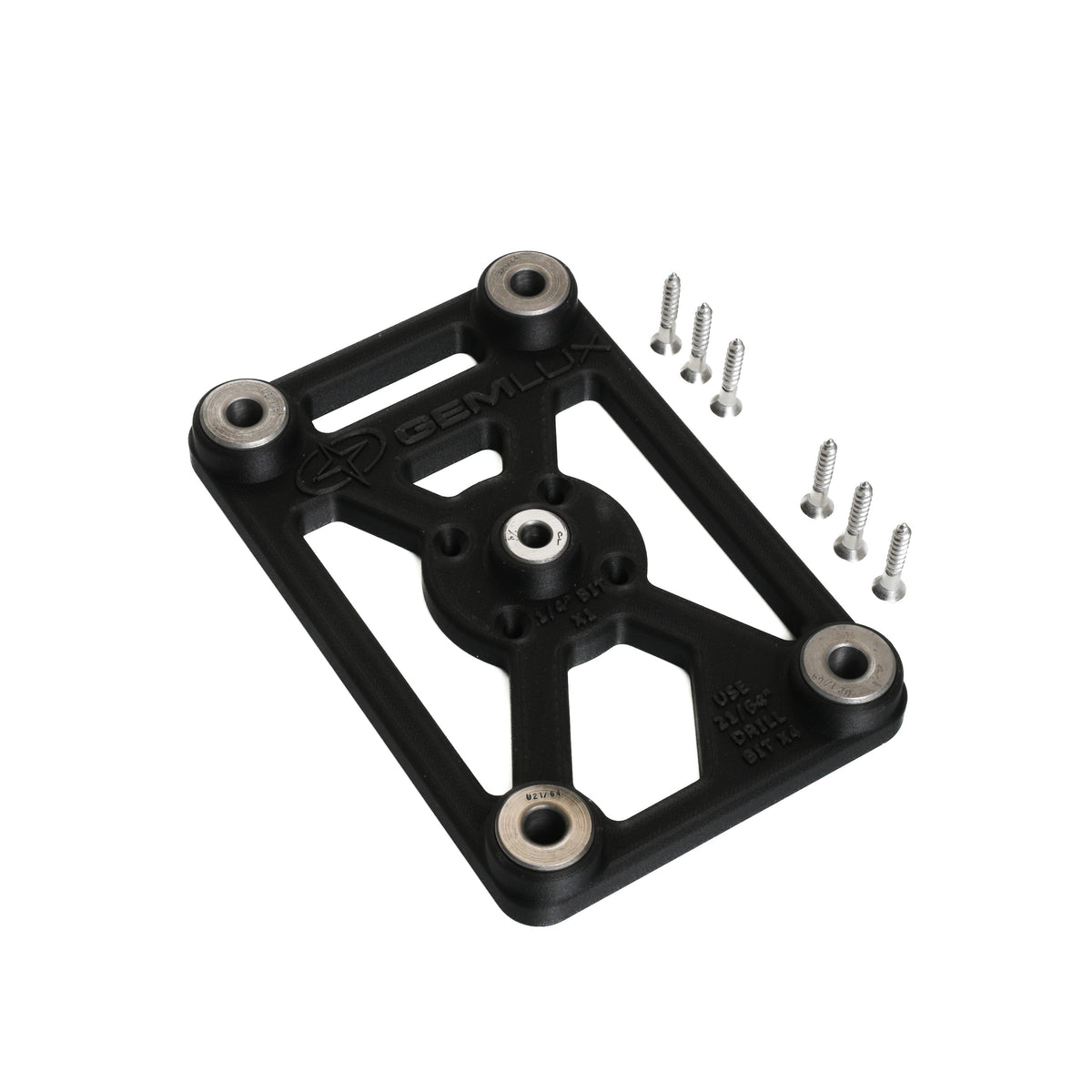 Drill Template, 3D with bushings, for Bluewater/Deluxe Base