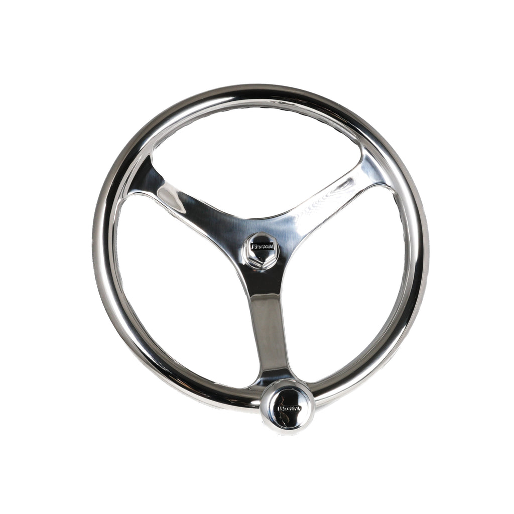 Edson Polished Stainless Steering Wheel- 1710ST