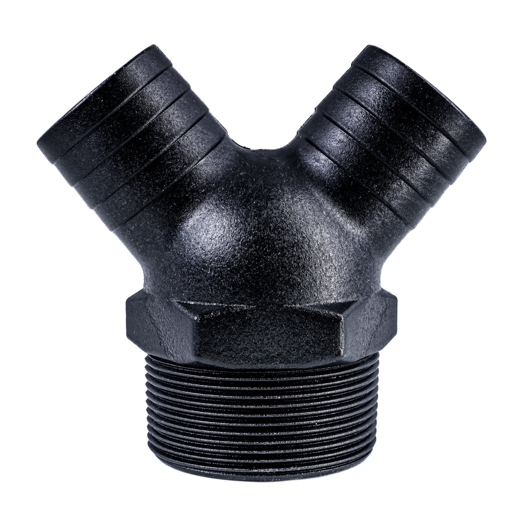 MULTI PORT ADAPTER 2” MNPT  X 1.5” HOSE BARBS