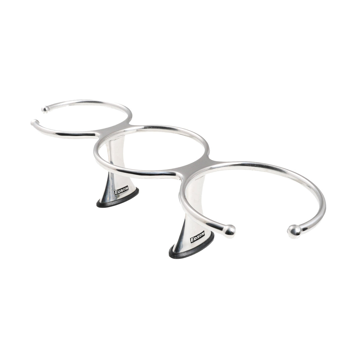 Edson Drink Holder, Triple, Stainless