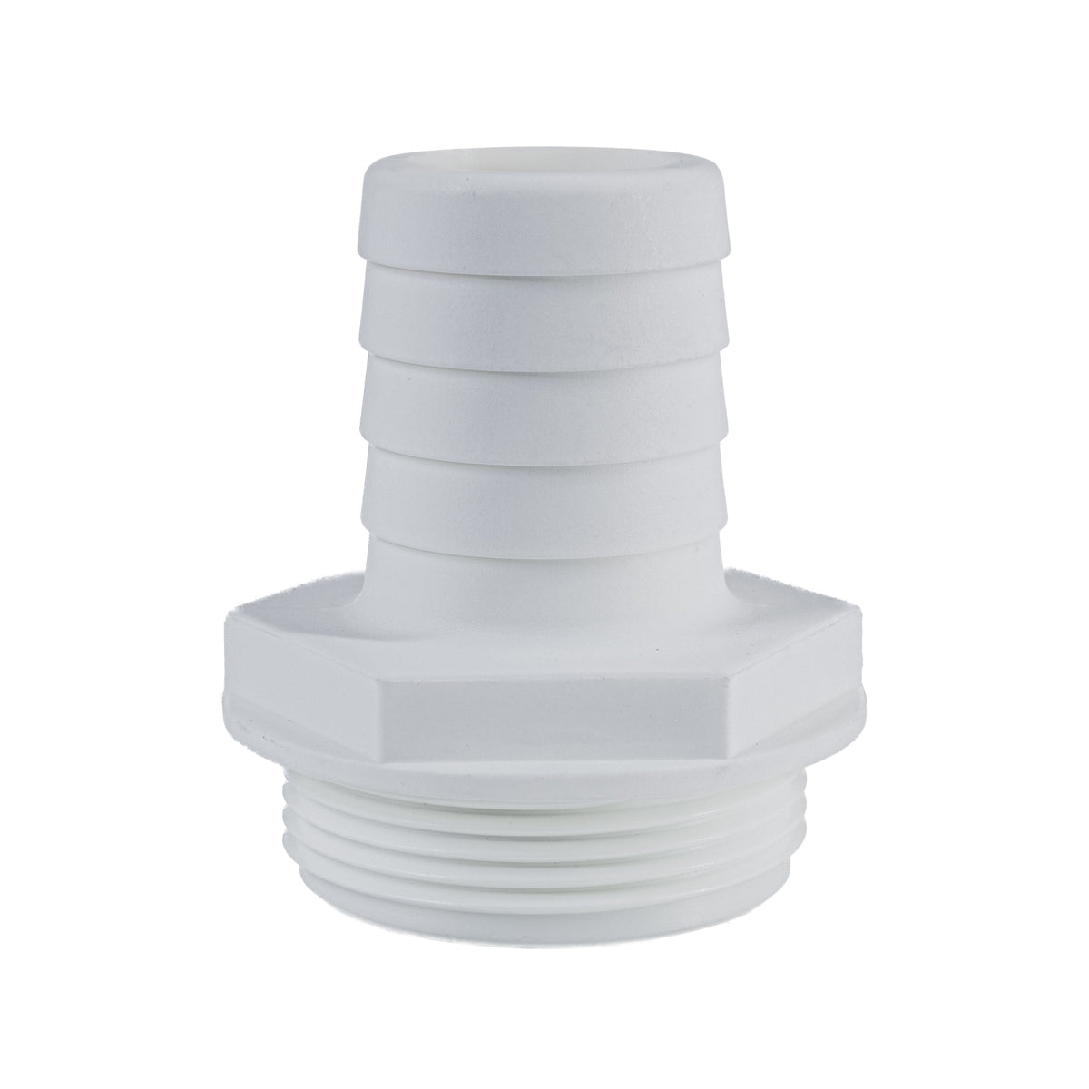 Y Valve (Aquavalve) Hose Barb 1.25" x 1.5" (31.8mm x 38.1mm) BSP, White