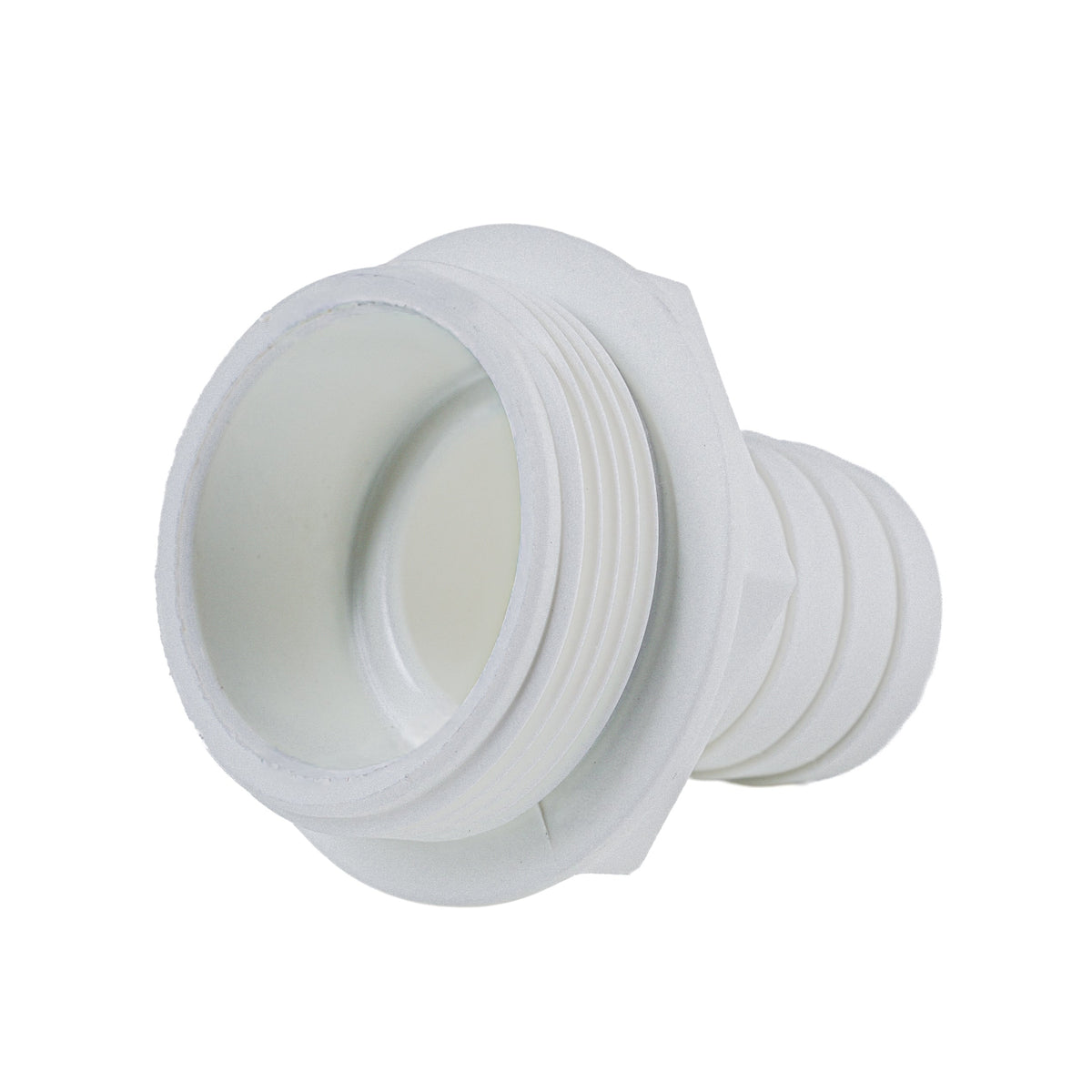Y Valve (Aquavalve) Hose Barb 1.25" x 1.5" (31.8mm x 38.1mm) BSP, White
