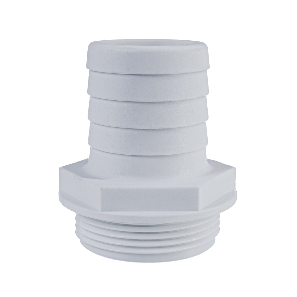 Y Valve (Aquavalve) Hose Barb 1.5" x 1.5" (38.1mm x 38.1mm) BSP, White