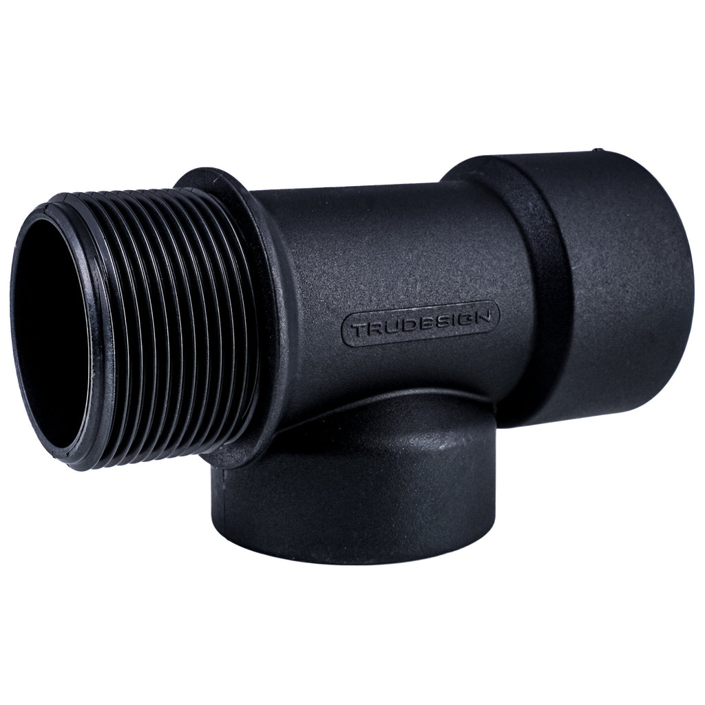 T-Piece Threaded 1.5" (38.1mm) BSP M-F-F