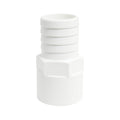 Hose Barb Unequal 1.5" x 1.25" (38.1mm x 31.8mm) NPS Female Thread, White