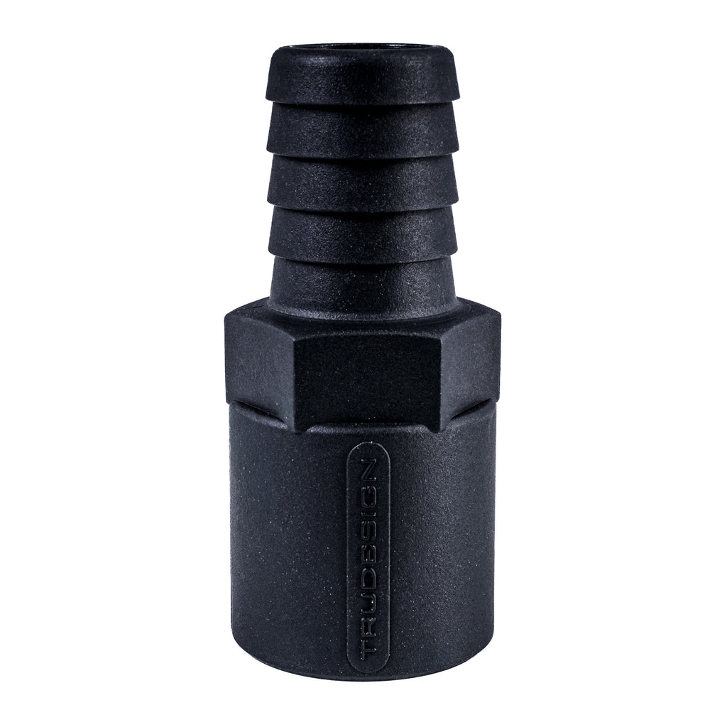Hose Barb Unequal 0.875" x 0.75" (22.2mm x 19.1mm) NPS Female Thread