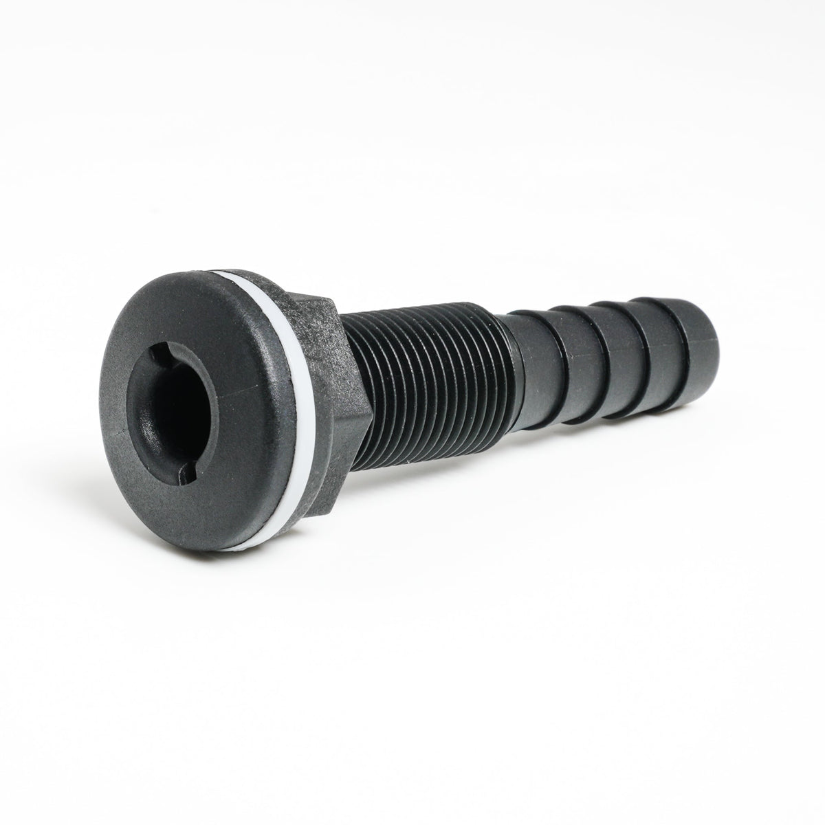 Thru-hull with Hose Barb 0.625" x 0.5" (15.9mm x 12.7mm) BSP