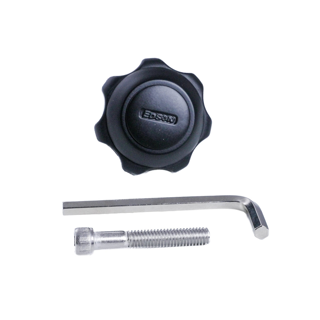 Power Knob, Comfort Grip, Black, with Hardware
