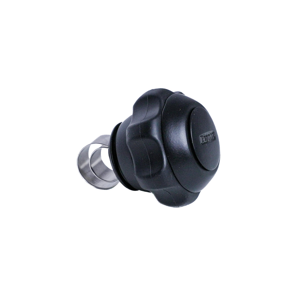 Power Knob, Comfort Grip, Black, with Hardware