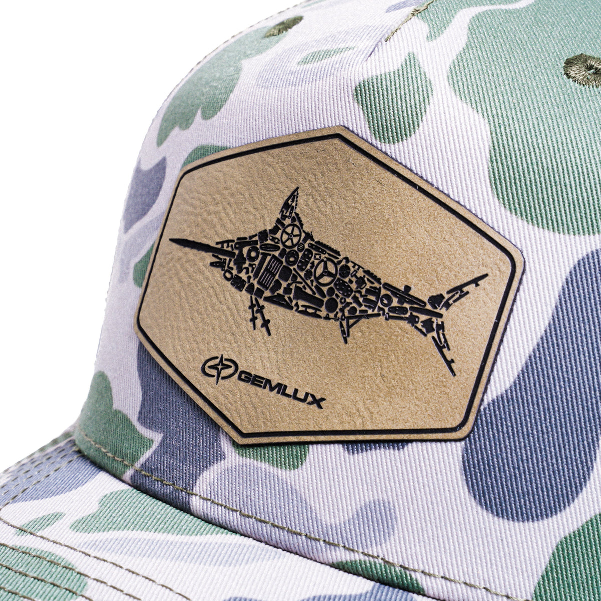 Richardson Army Olive Marsh Duck Camo Hat