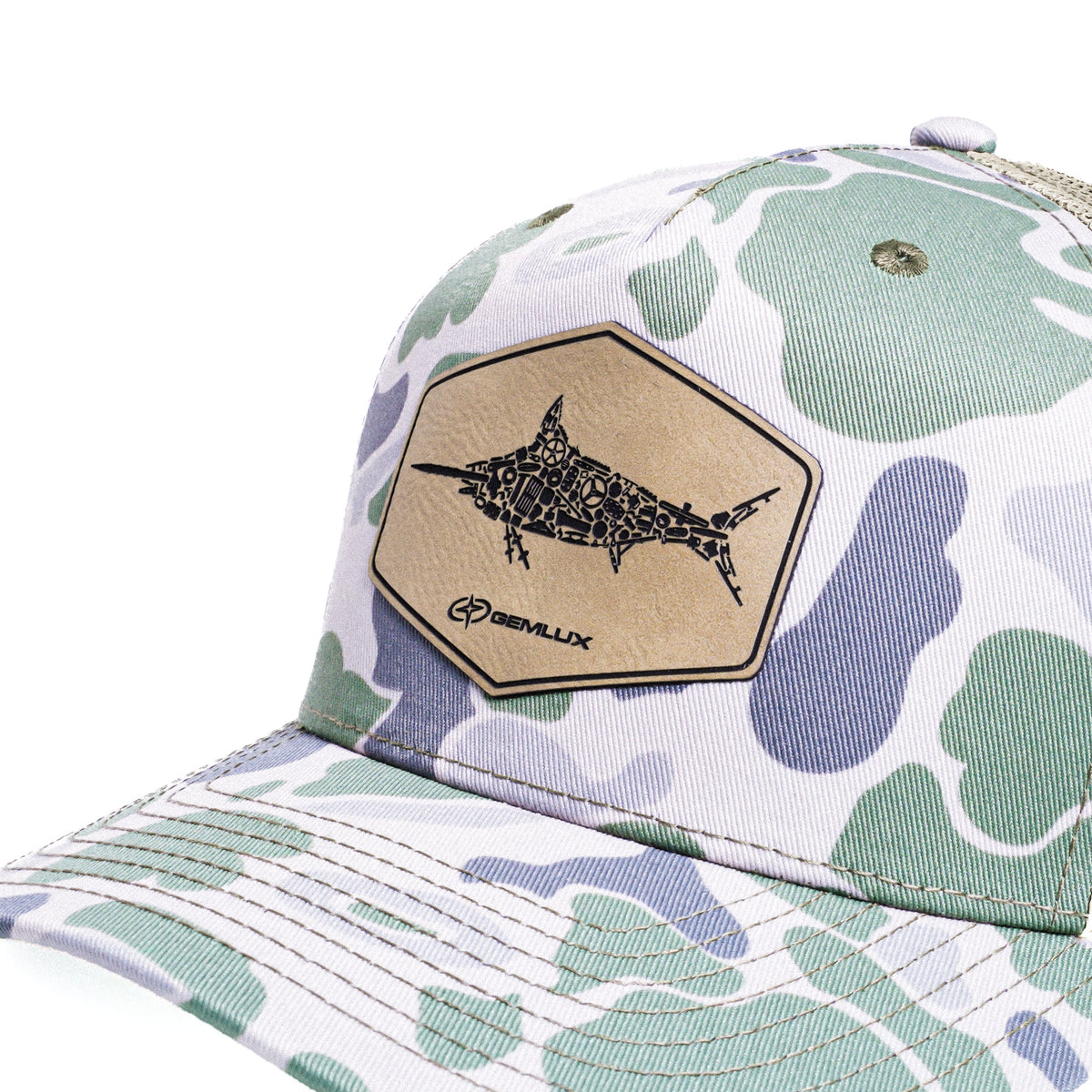 Richardson Army Olive Marsh Duck Camo Hat