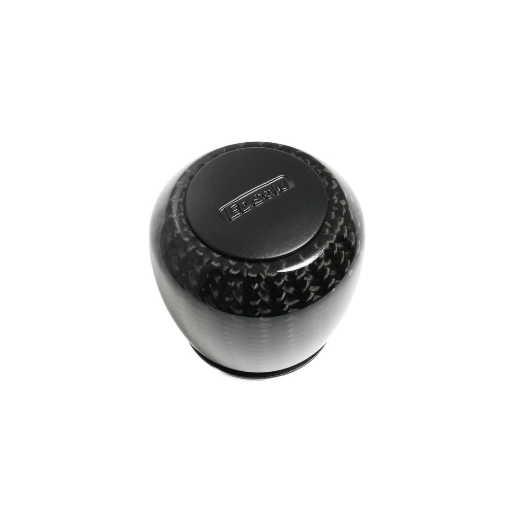 Power Knob, Carbon Shell, Black Cap, Black Base