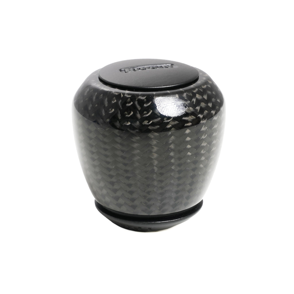 Power Knob, Carbon Shell, Black Cap, Black Base