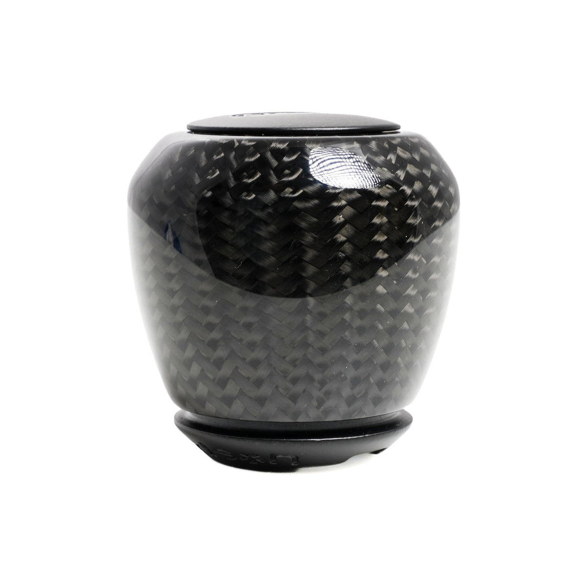 Power Knob, Carbon Shell, Black Cap, Black Base