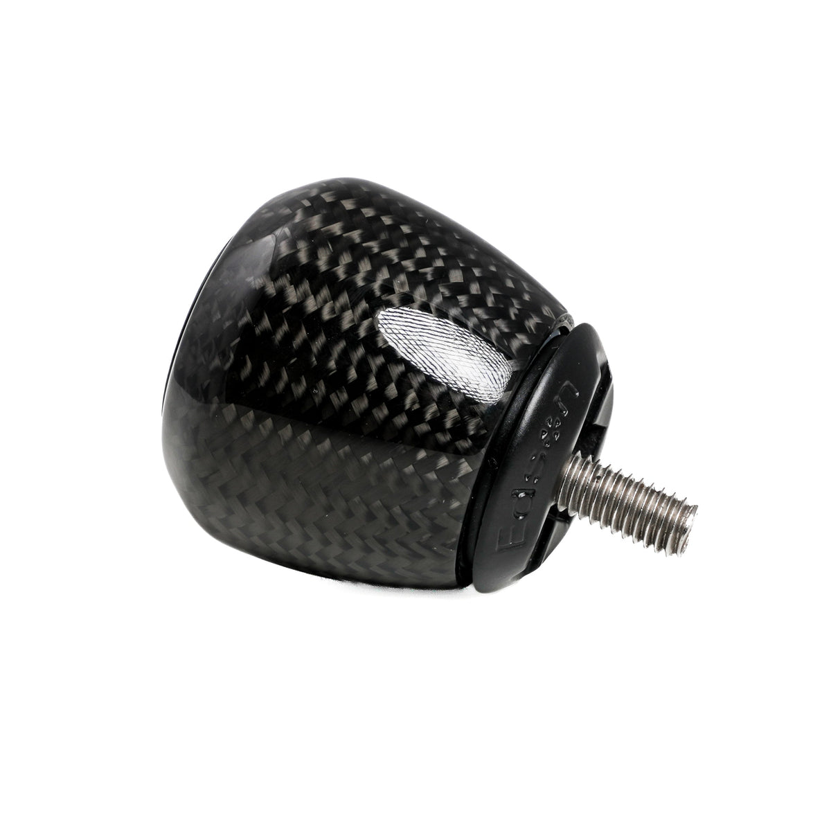 Power Knob, Carbon Shell, Black Cap, Black Base