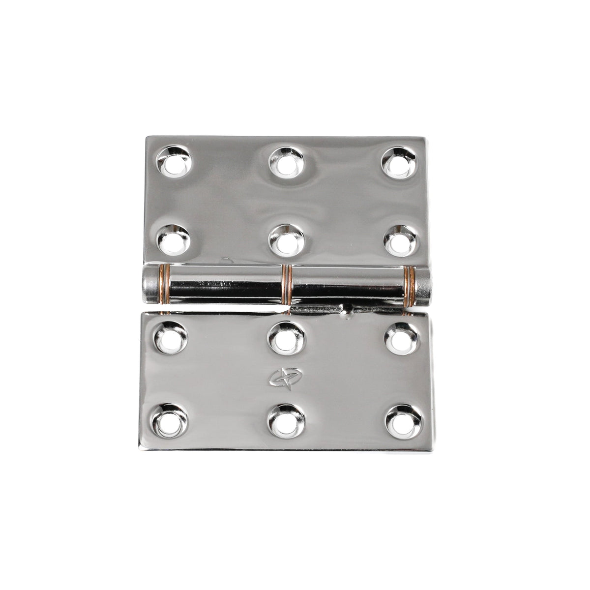 Friction Hinge 3" x 3.5", Top Mount, 6 Hole