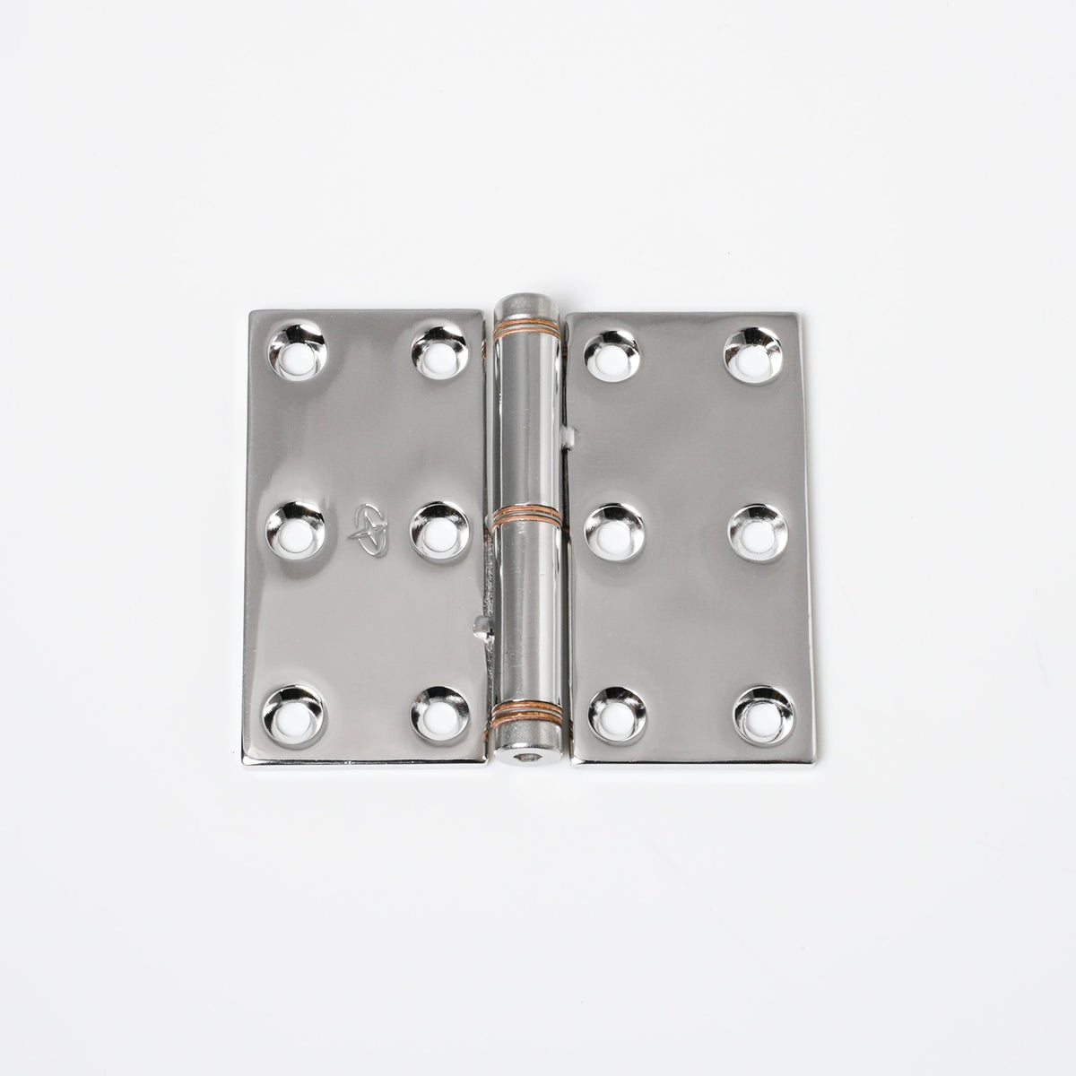 Friction Hinge 3" x 3.5", Top Mount, 6 Hole