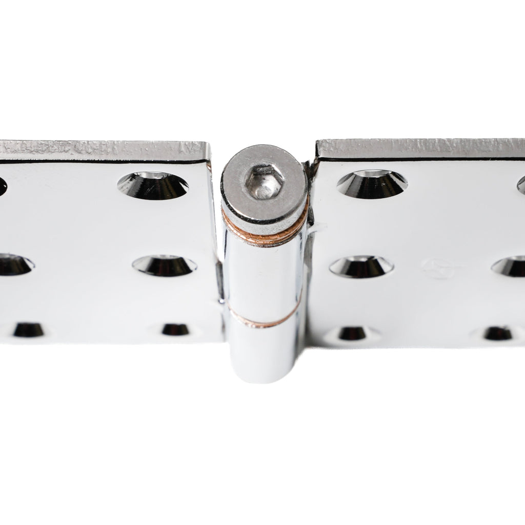 Friction Hinge 3" x 3.5", Top Mount, 6 Hole