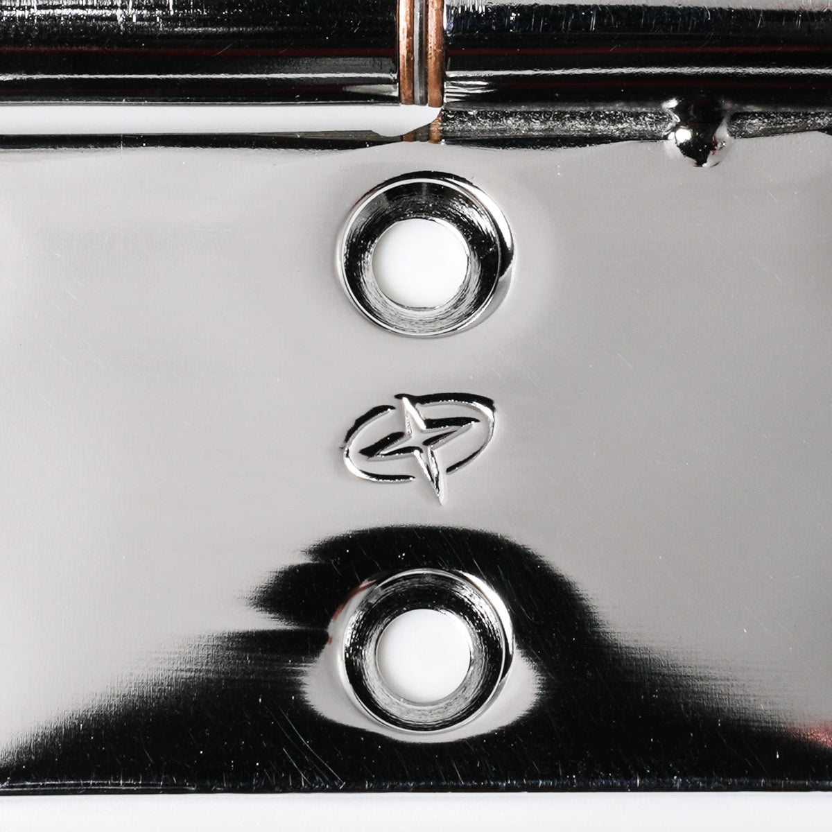 Friction Hinge 3" x 3.5", Top Mount, 6 Hole