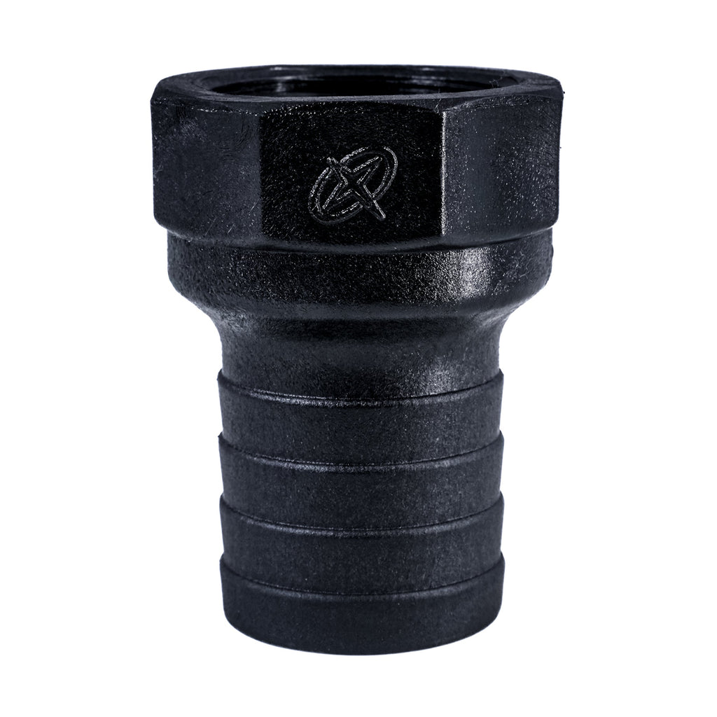 Thru Hull Adapter 1" FNPT x 1.25" Tube