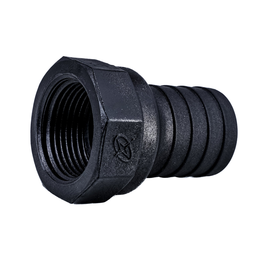 Thru Hull Adapter 1" FNPT x 1.25" Tube