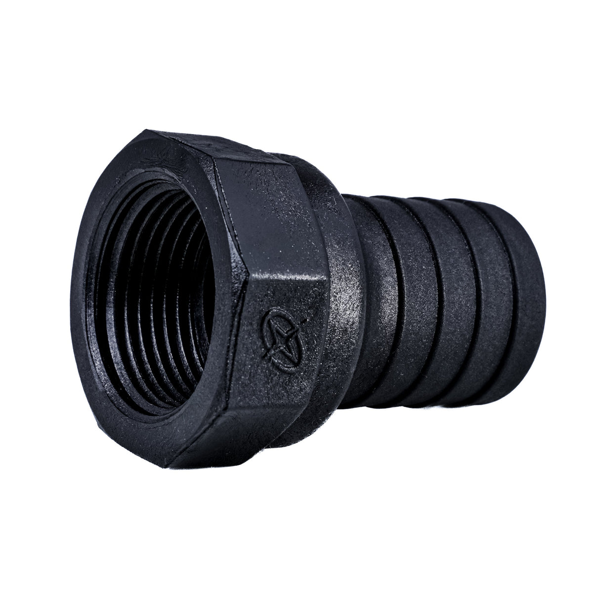 Thru Hull Adapter 1" FNPT x 1.25" Tube