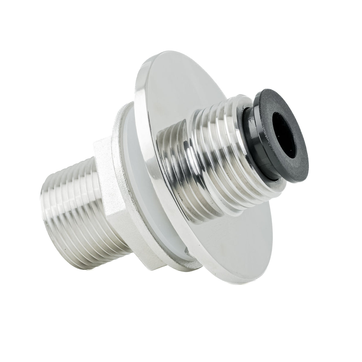 Water Outlet with Automatic Valve, 3/4" NPS, 3/4" GHT