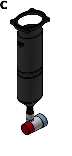 Carbon Fiber Tuna Tubes NO Brackets