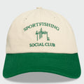 Guy Harvey Sportfishing Social Club Hat — NAVY (official product shot)