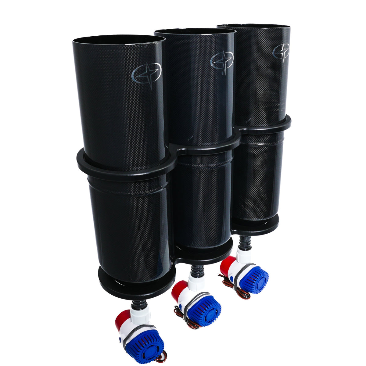 Carbon Fiber Tuna Tube with Brackets