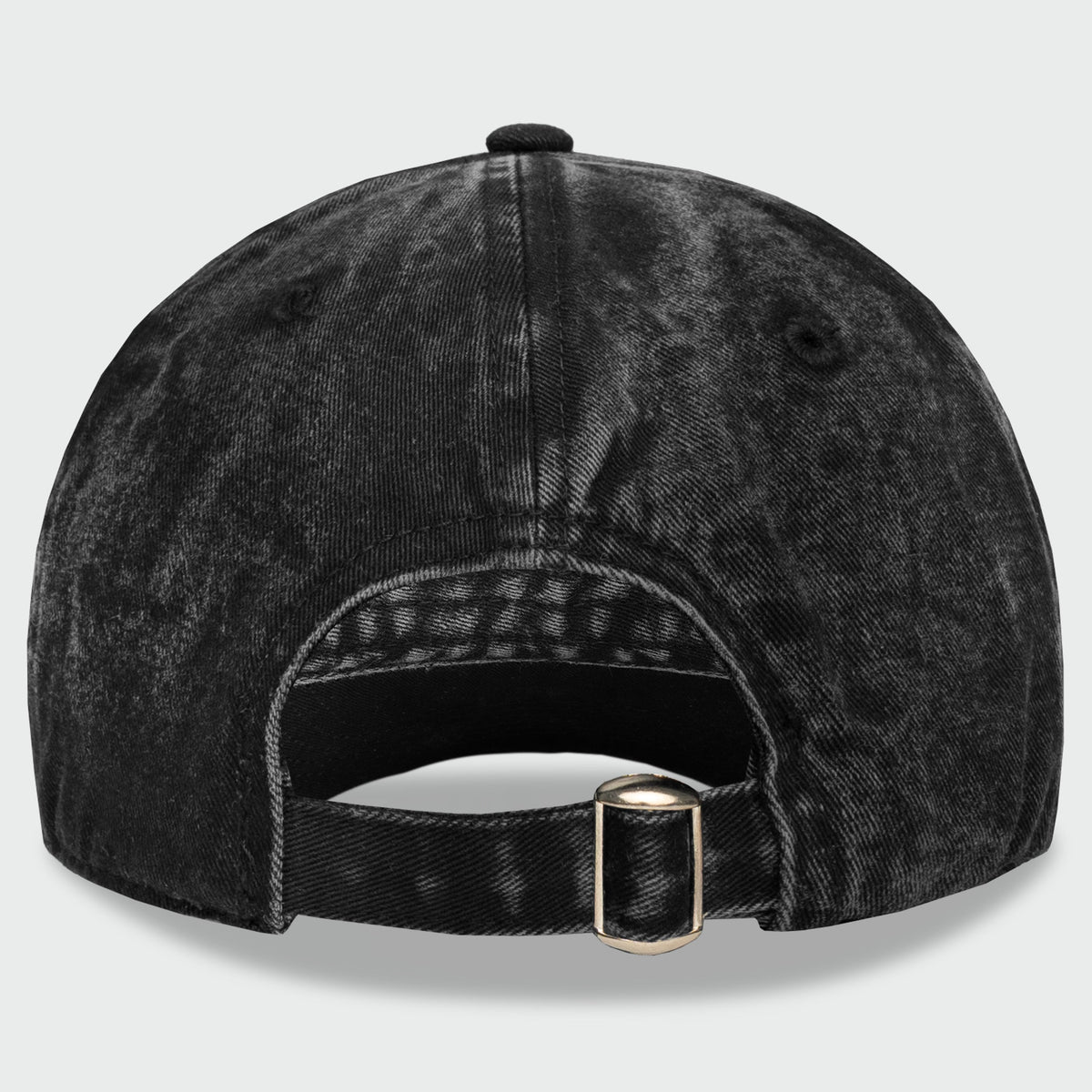 Guy Harvey Washed Logo Hat — BLACK (official product shot)
