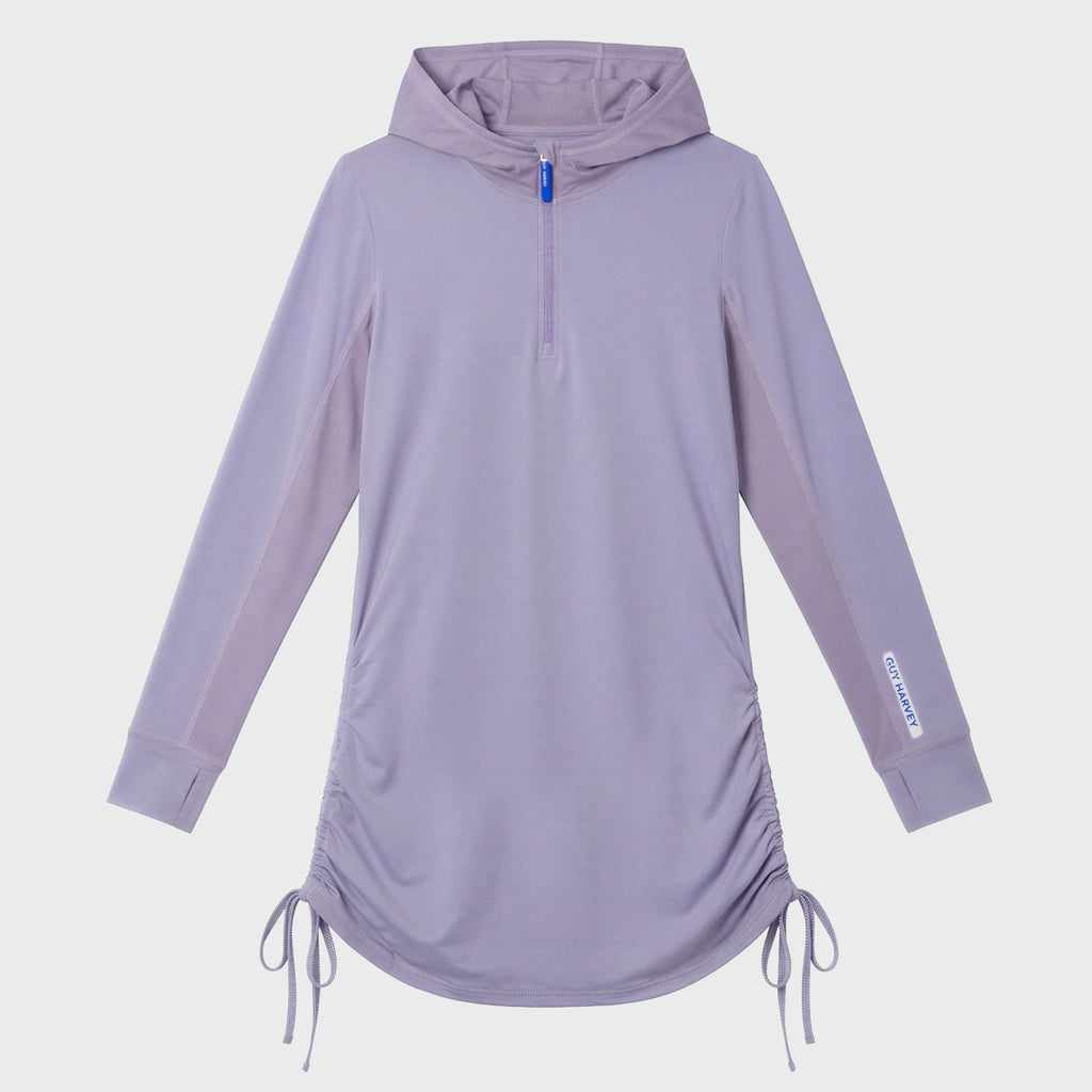 Guy Harvey Women's Marlin Air Sun Protection Dress - Heirloom Lilac — HEIRLOOM LILAC (official product shot)