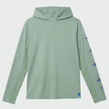 Guy Harvey Women's Marlin Air Sun Protection Hood - Blue Surf — BLUE SURF (official product shot)