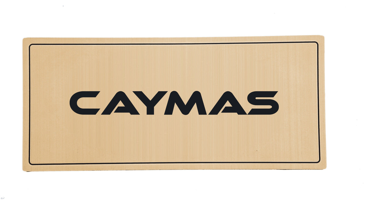 Caymas 34 CT helm pad - Saddle over Black