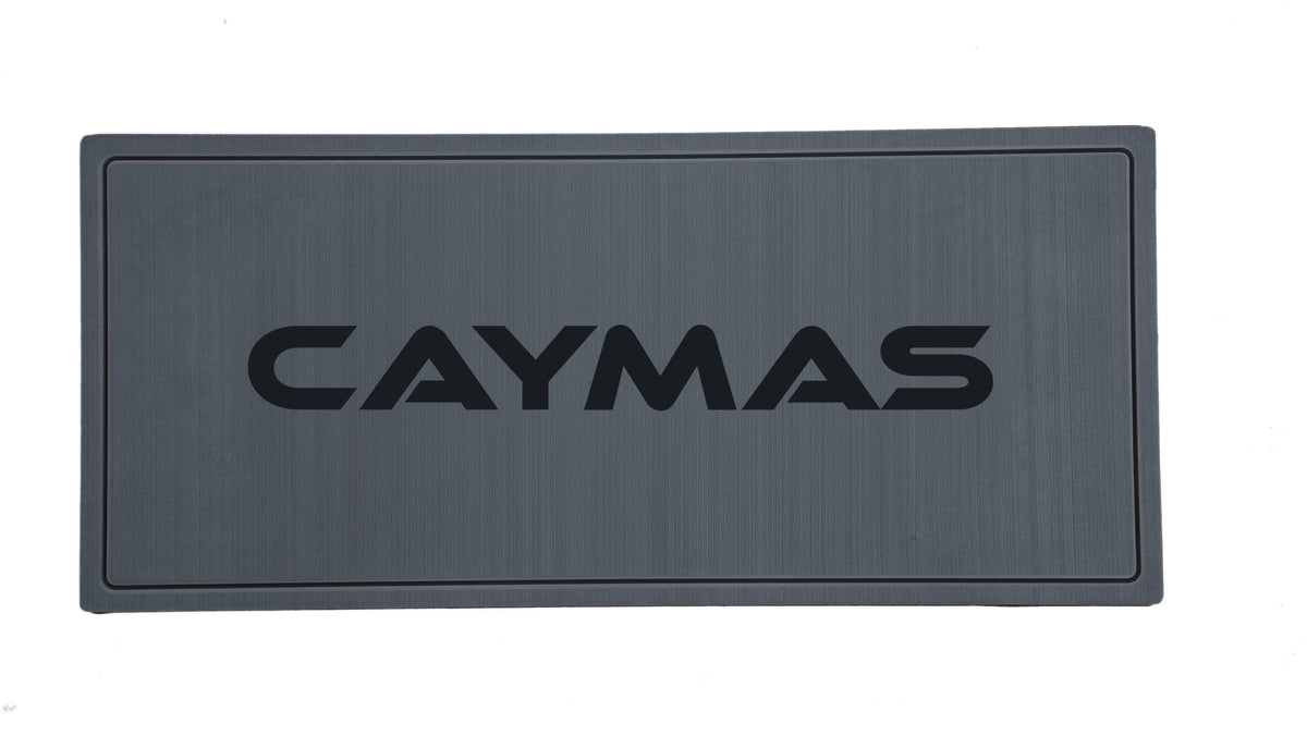 Caymas 34 CT helm pad - Slate Grey over Black