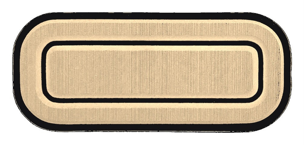 Sea Hunt Oval Drink Holder Pad — Saddle over Black