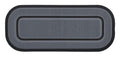Sea Hunt Oval Drink Holder Pad — Slate Grey over Black