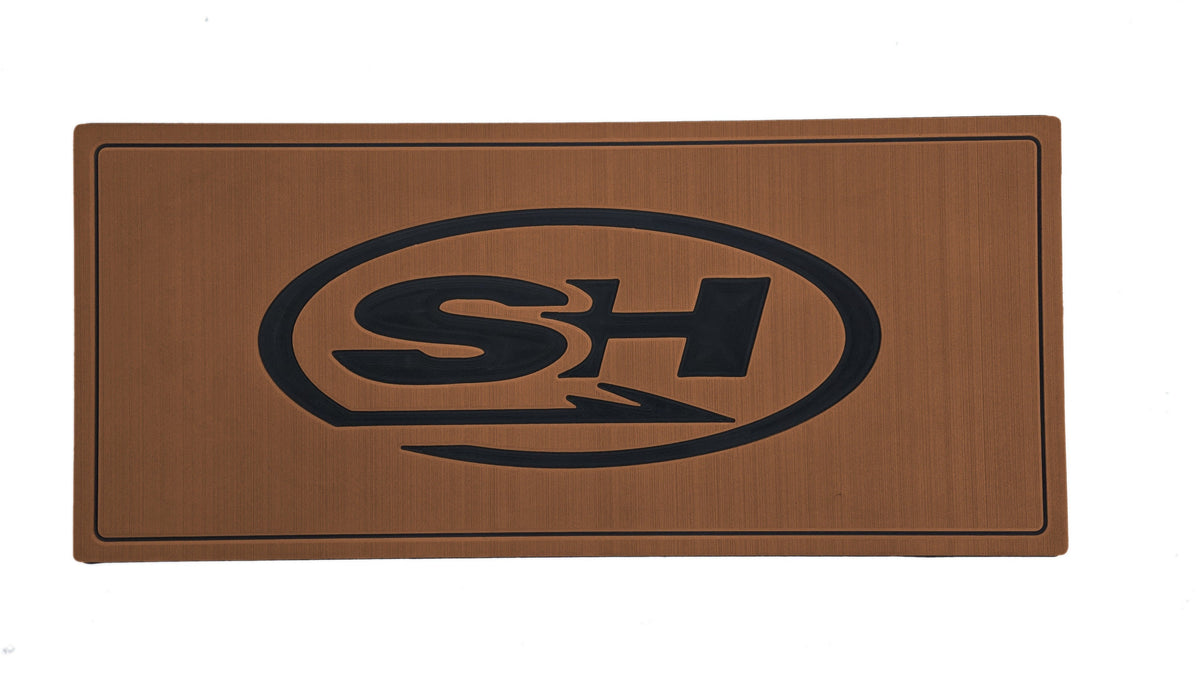 Sea Hunt Ultra 305 helm pad, Toffee over Black