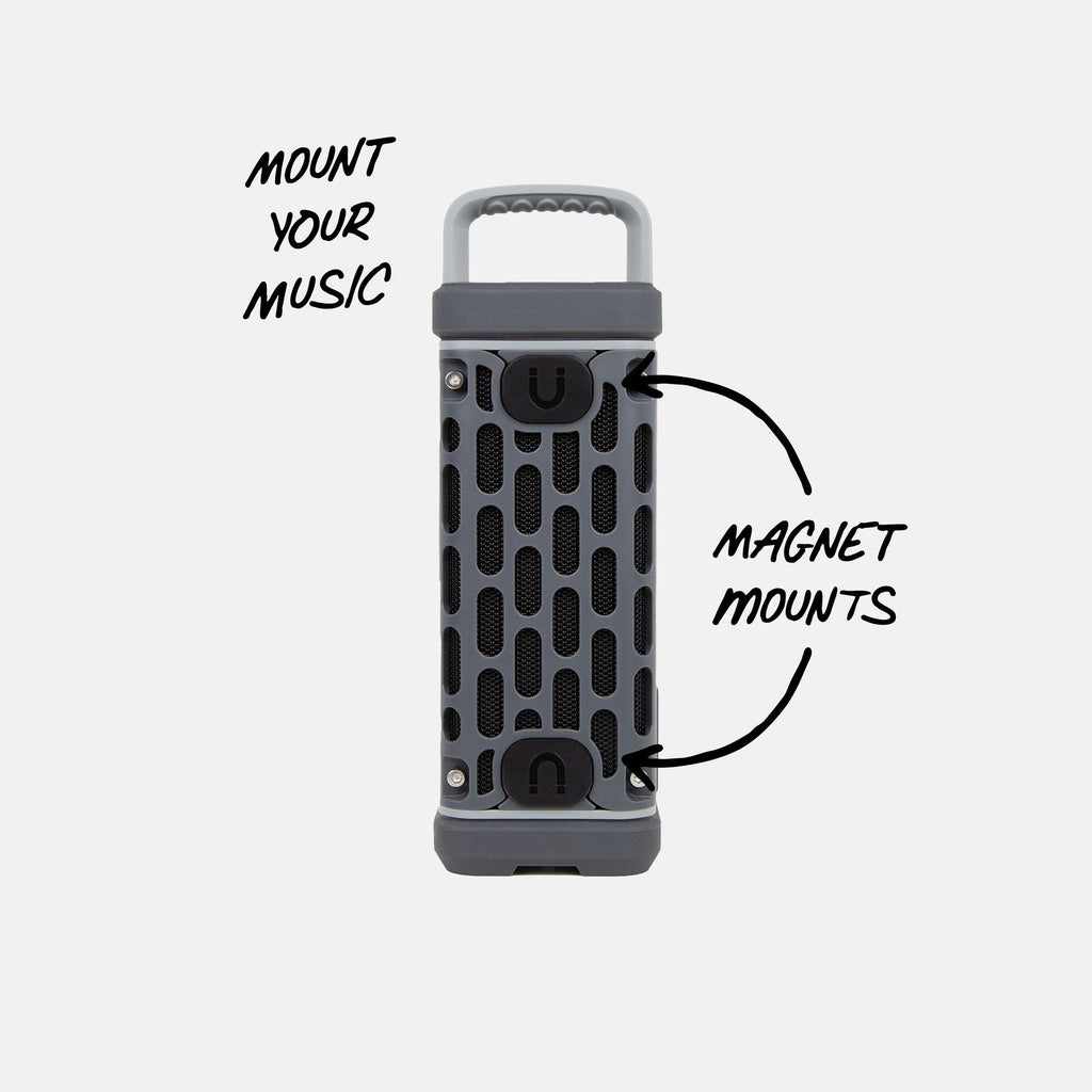 Turtlebox Ranger Portable Speaker — magnetic mount
