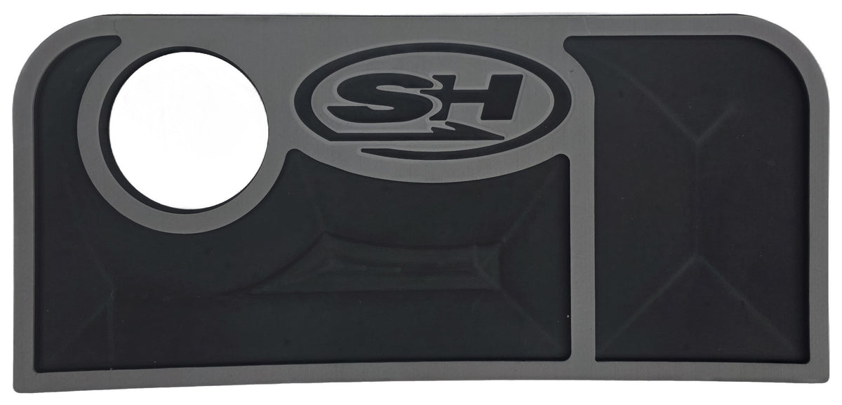 Slate Grey over Black
