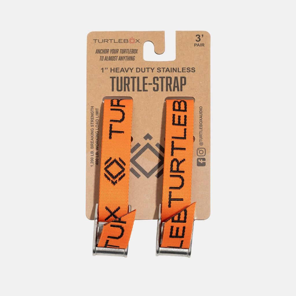 Turtlebox Tie-Down Straps — orange